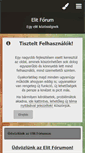 Mobile Screenshot of elitforum.info